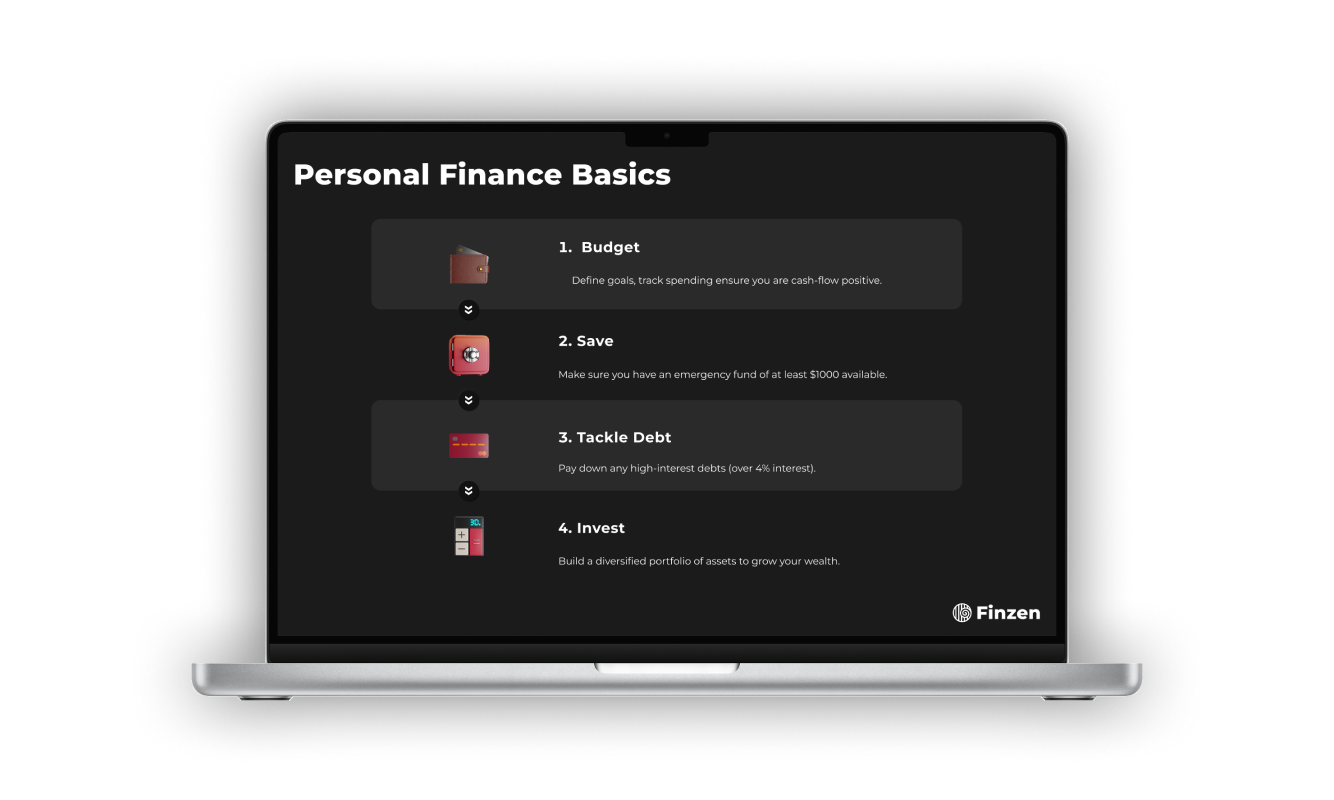 Personal finance guide — simple money management
